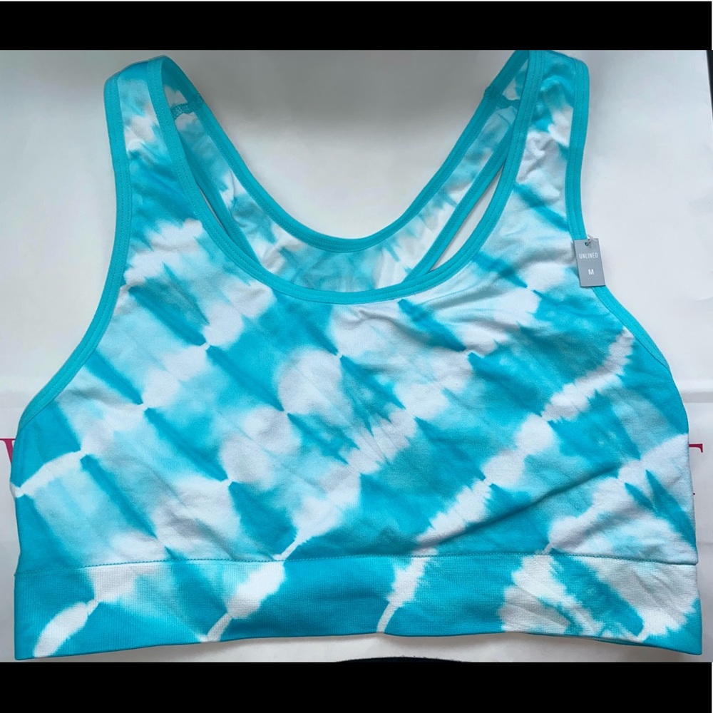 NWT VICTORIA SECRET PINK TIE DYE SPORTS BRA